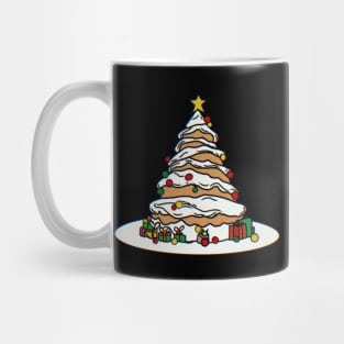 Festive Christmas Cake Mug